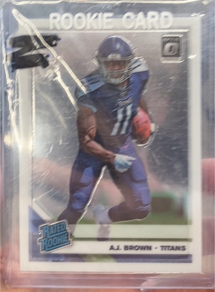 2019 Donruss Optic #164 A.J. Brown — front