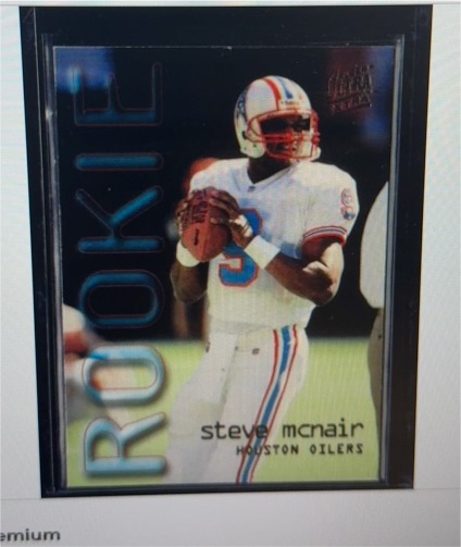 1995 Fleer Ultra #435 Steve McNair Rookie — front