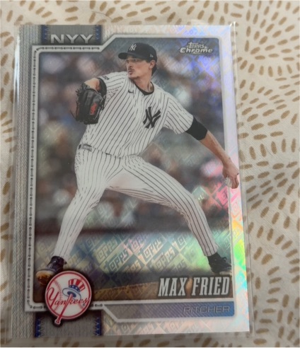 2026 Topps Chrome #113 Max Fried — front