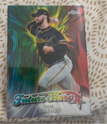 2026 Topps Chrome #FS-9 Paul Skenes Future Stars — front