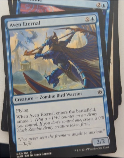 2019 Magic: The Gathering #42 Aven Eternal — front