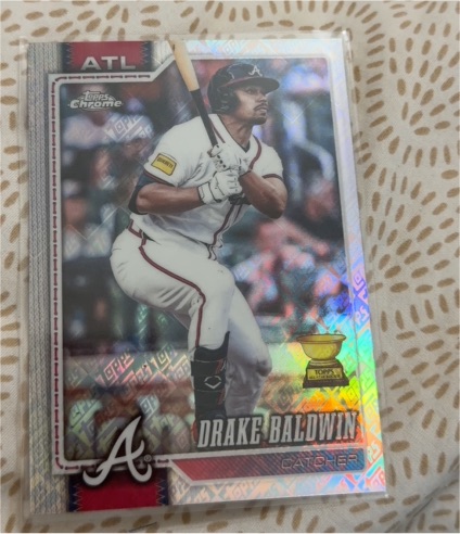 2026 Topps Chrome #258 Drake Baldwin — front