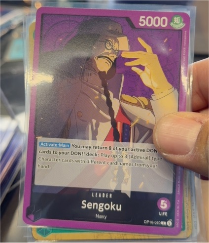 One Piece Card Game OP16-060 Sengoku Leader — front