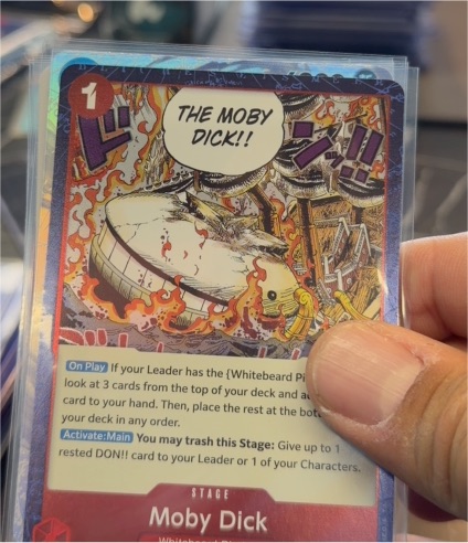 2026 Bandai One Piece Card Game OP16-021 Moby Dick Stage — front
