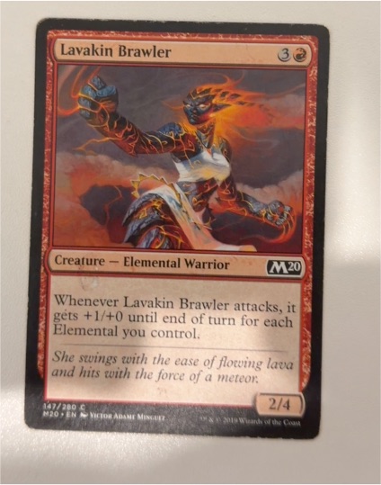 2020 Core Set 2020 (M20) #147 Lavakin Brawler — front