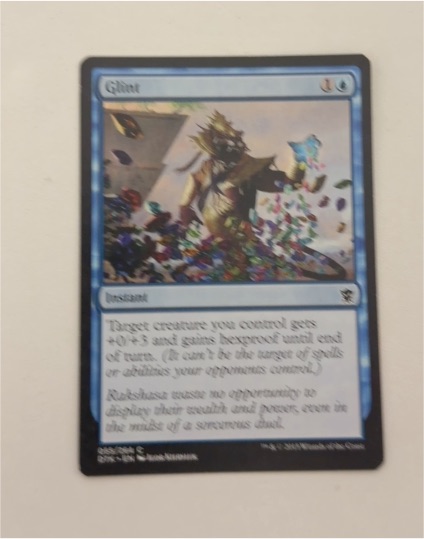 2015 Magic: The Gathering #55 Glint — front