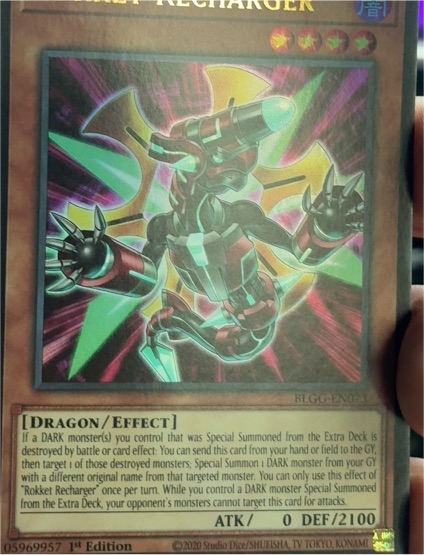 2023 Yu-Gi-Oh! BLGG-EN073 Rokket Recharger — front