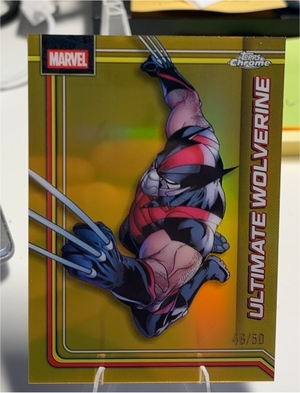 2026 Topps Chrome Marvel Comics #184 Ultimate Wolverine — front