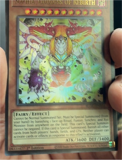 Sophia, Goddess of Rebirth BLGG-EN056 Battles of Legend: Glorious Gallery — front