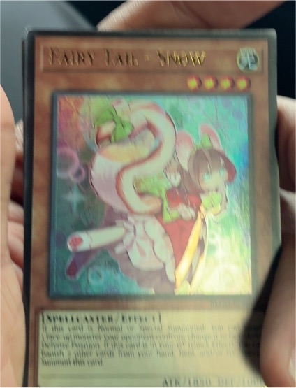 Yu-Gi-Oh! TCG Fairy Tail - Snow #BLGG-EN067 — front
