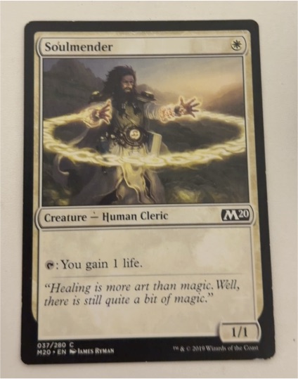 2020 Magic: The Gathering #37 Soulmender — front