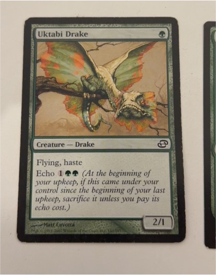 2007 Magic: The Gathering Planar Chaos #141 Uktabi Drake — front