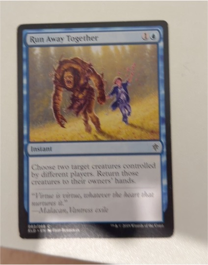 2020 Magic: The Gathering #62 Run Away Together — front