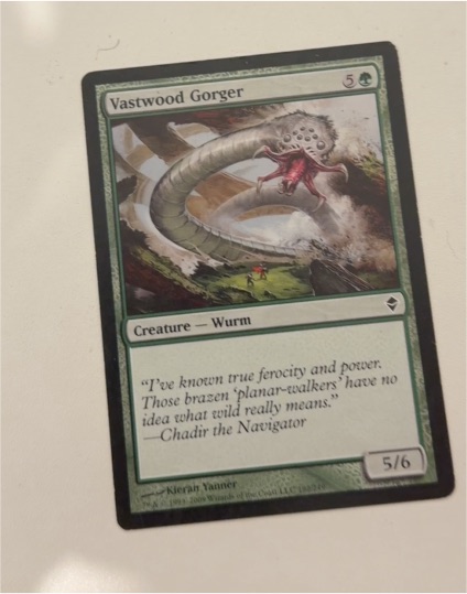 Vastwood Gorger (Zendikar) — front