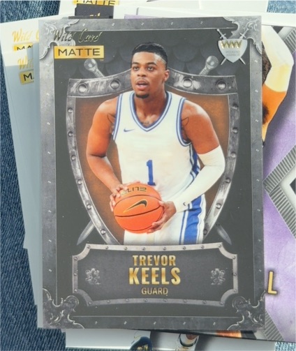 2022 Wild Card Matte #WW-39 Trevor Keels — front