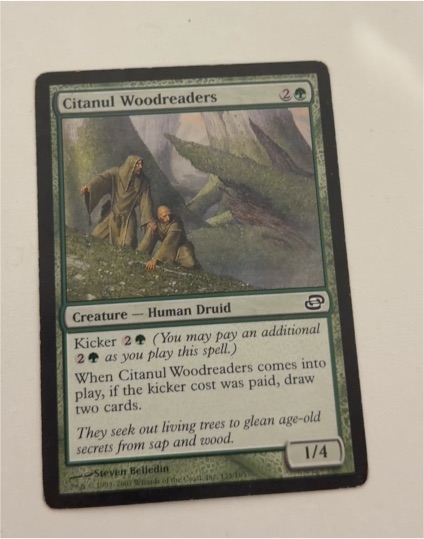 2007 Magic: The Gathering Planar Chaos #125 Citanul Woodreaders — front