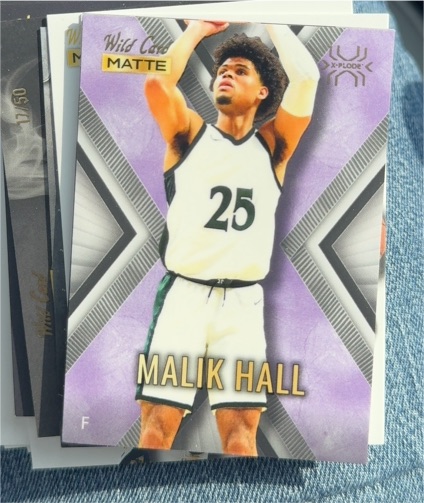 2022-23 Wild Card Matte X-Plode #MXP-31 Malik Hall — front