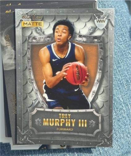 2022 Wild Card Matte #WW-40 Trey Murphy III Weekend Warrior — front