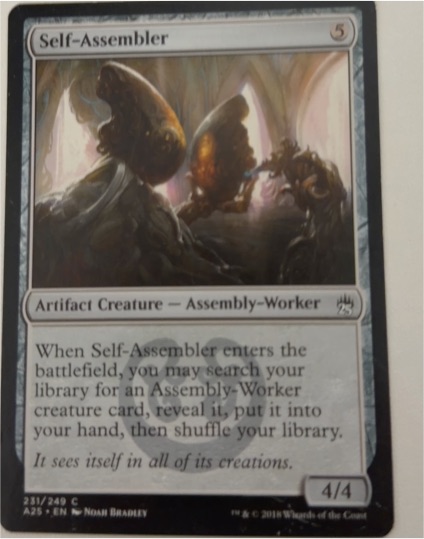 2018 Magic: The Gathering #231 Self-Assembler — front