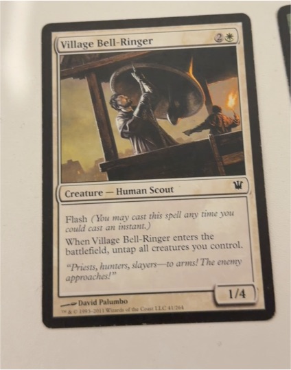 2011 Magic: The Gathering #41 Village Bell-Ringer — front