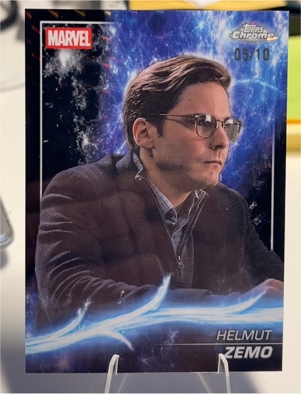 2025 Topps Chrome Marvel Studios #62 Helmut Zemo — front