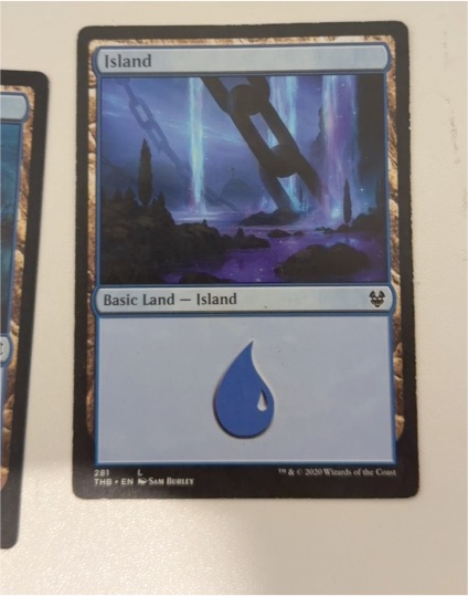 2020 Magic: The Gathering #281 Island — front