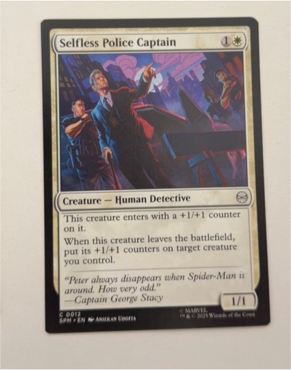 2023 Magic: The Gathering #12 Selfless Police Captain — front