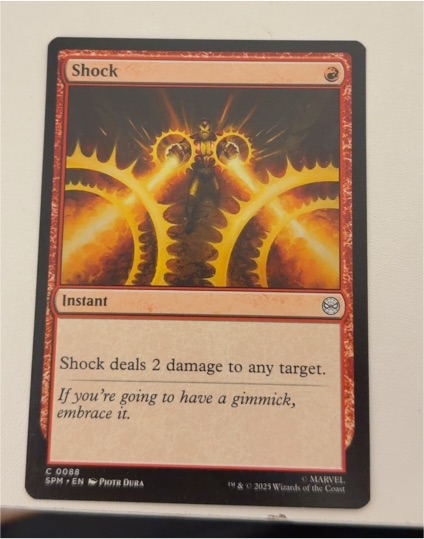 2025 Magic: The Gathering #0088 Shock — front