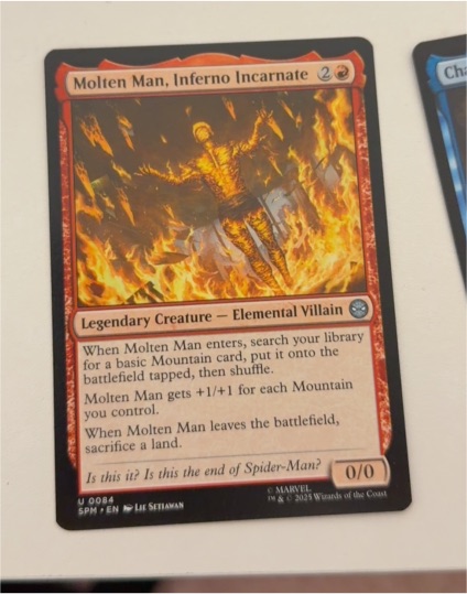 2025 Magic: The Gathering #0084 Molten Man, Inferno Incarnate — front