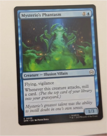 2025 MTG Universes Beyond Spider-Man #38 Mysterio's Phantasm — front
