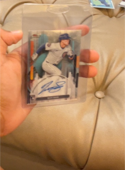 2017 Bowman Ascent #A17 Steven Matz — front