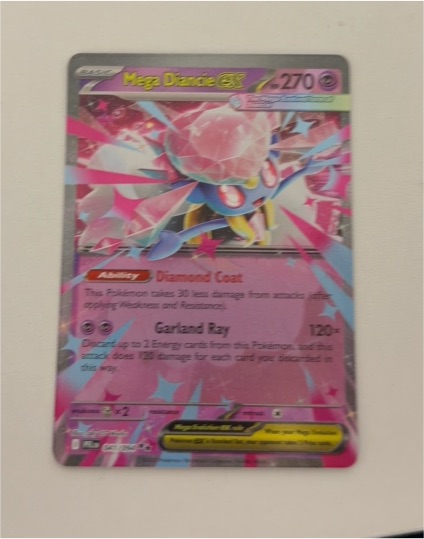 Mega Diancie EX 041/094 Phantasmal Flames — front