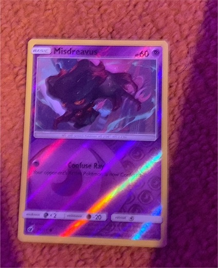 2017 Pokémon Crimson Invasion #39 Misdreavus — front