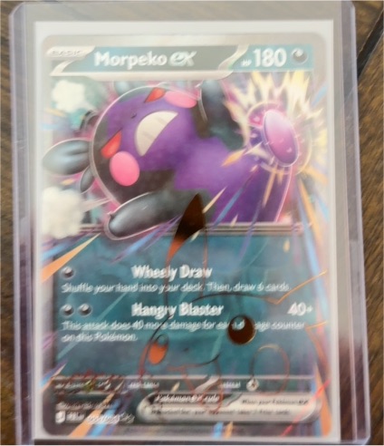 2022 Pokémon TCG Paldea Evolved #55 Morpeko EX — front