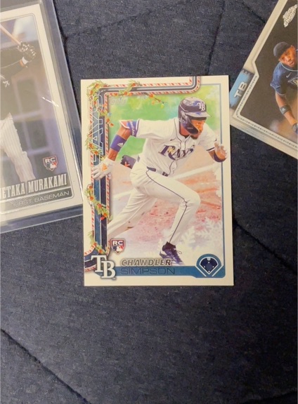 2023 Topps Holiday #H38 Chandler Simpson — front