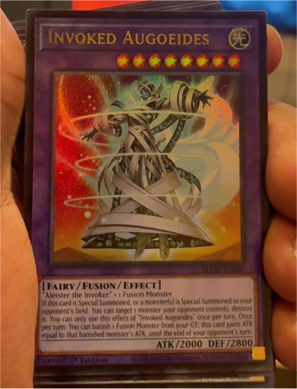 2021 Yu-Gi-Oh! BLGG-EN087 Invoked Augoeides — front