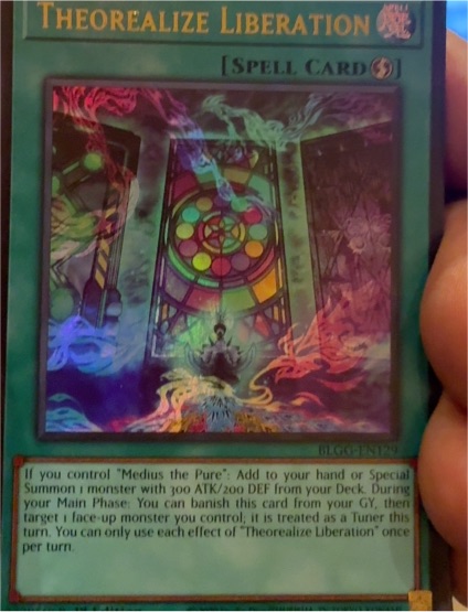 2022 Yu-Gi-Oh! BLGG-EN129 Theorealize Liberation — front