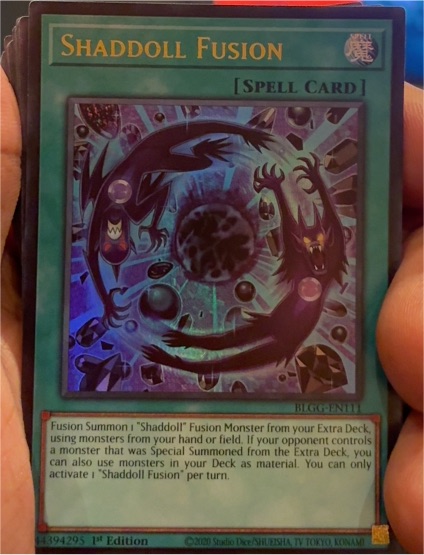 2020 Yu-Gi-Oh! BLGG-EN111 Shaddoll Fusion — front