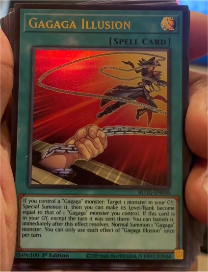2020 Yu-Gi-Oh! BLGG-EN036 Gagaga Illusion — front