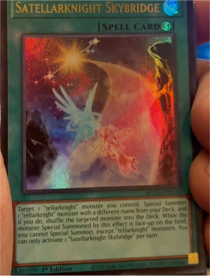 Yu-Gi-Oh! Satellarknight Skybridge BLGG-EN110 — front