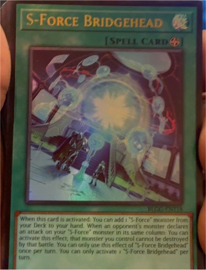 2023 Yu-Gi-Oh! Battles of Legend: Glorious Gallery #BLGG-EN118 S-Force Bridgehead — front