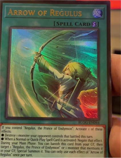 2023 Yu-Gi-Oh! Battles of Legend: Glorious Gallery #BLGG-EN044 Arrow of Regulus — front