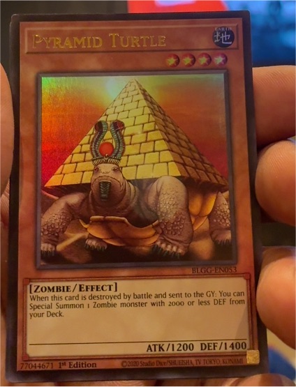 2020 Yu-Gi-Oh! BLGG-EN053 Pyramid Turtle — front