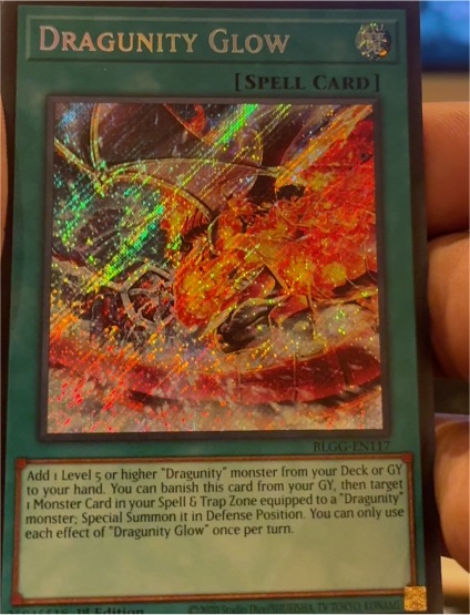 2023 Yu-Gi-Oh! BLGG-EN117 Dragunity Glow — front