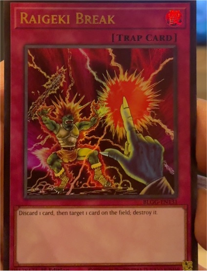 2013 Yu-Gi-Oh! BLGG-EN131 Raigeki Break — front