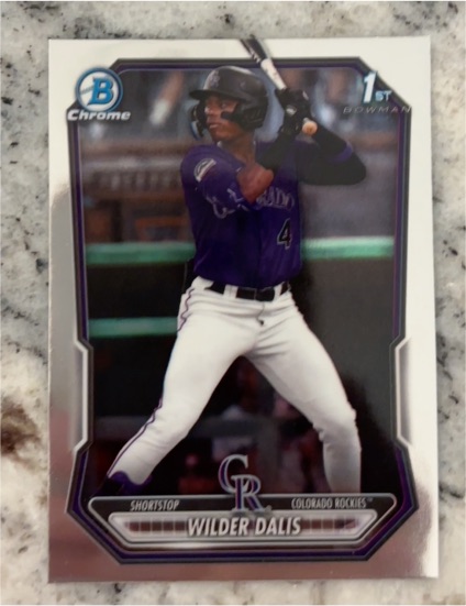 2026 Bowman Chrome #BCP-150 Wilder Dalis — front