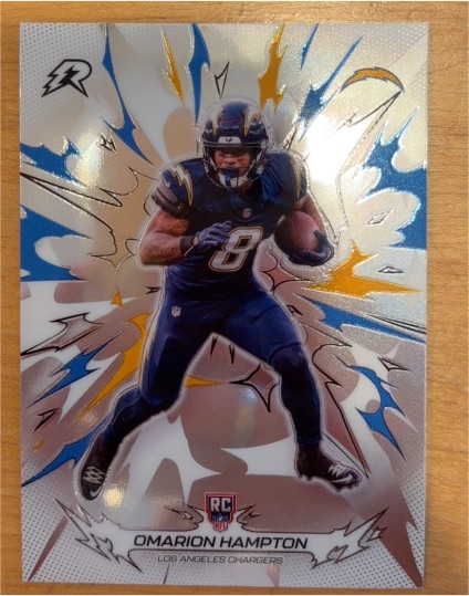 2025 Topps Resurgence #150 Omarion Hampton — front