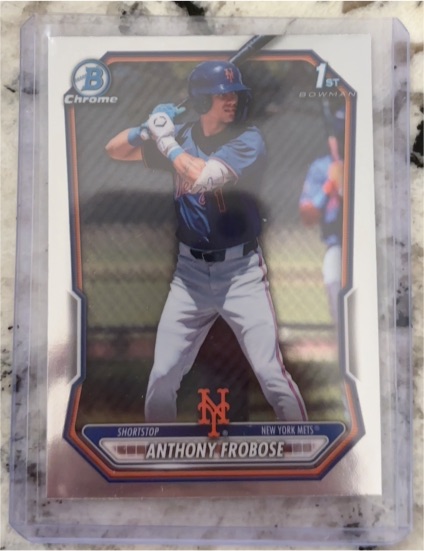 2026 Bowman Chrome #BCP-85 Anthony Frobose — front