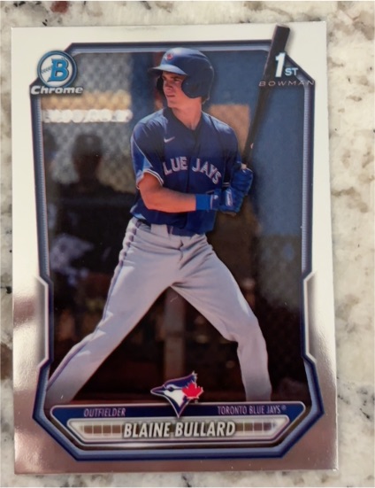 2026 Bowman Chrome Prospects #BCP-18 Blaine Bullard — front