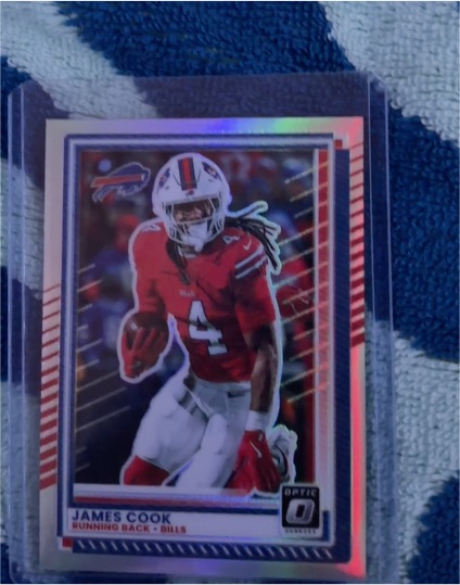 2025 Panini Donruss Optic #138 James Cook — front